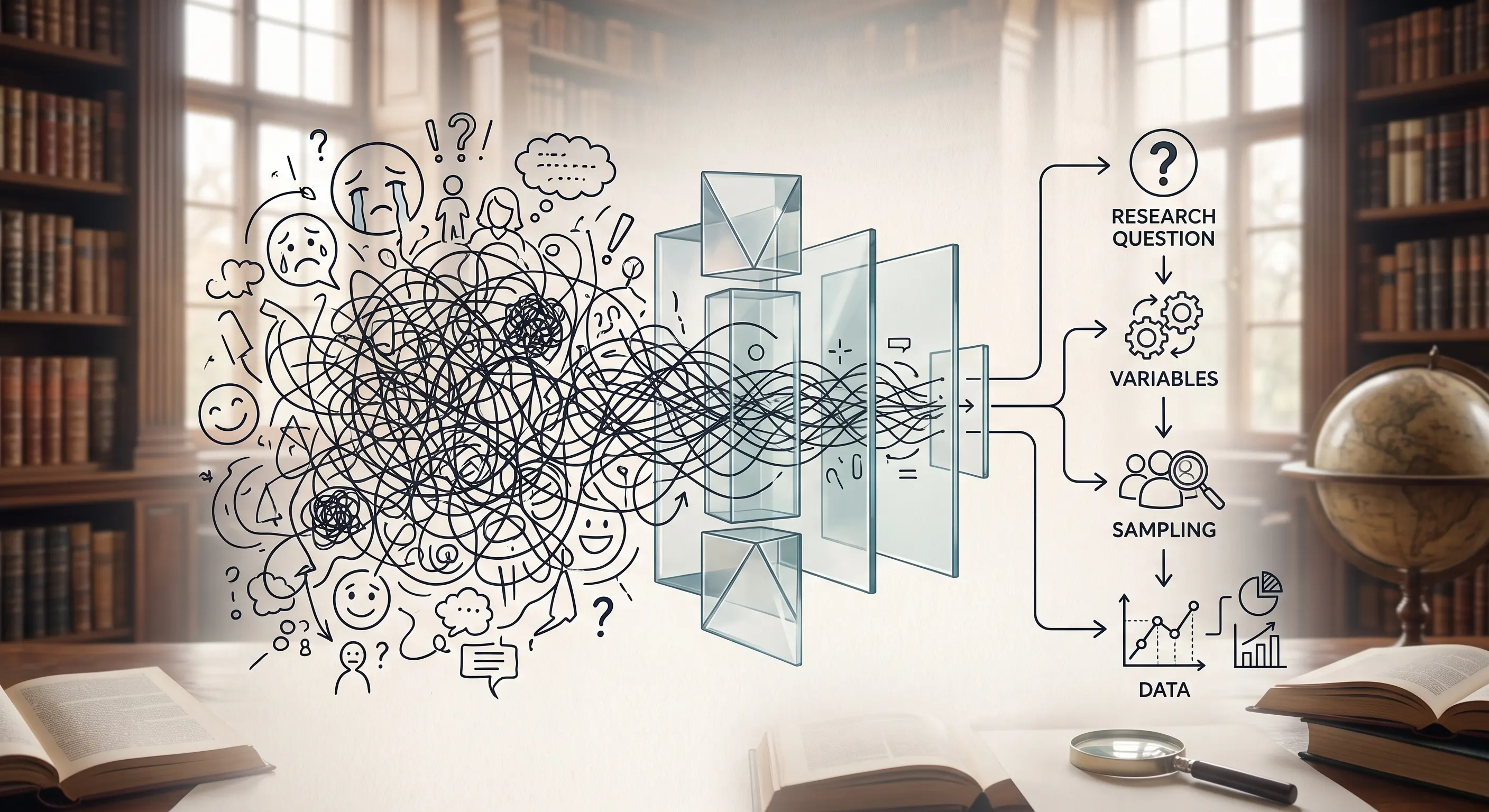 Variables, recruitment and a sample-size estimate A research question, measures and a plan for who takes part